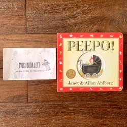 Sách ngoại văn Peepo! – Sách đục lỗ, Used, Board Book
