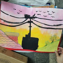 Combo 25 bức tranh vẽ acrylic về phong cảnh 799924