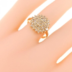 Nhẫn kim cương K18YG 1.00CT 671593