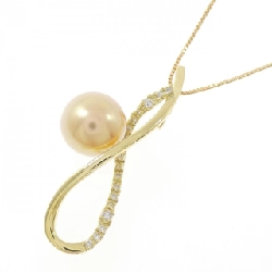 K18YG Ngọc trai trắng 10mm - Hàng hiệu Authentic 857816