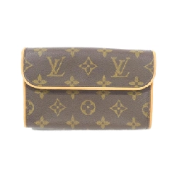 Túi đeo hông Louis Vuitton Monogram Pochette Florentine S M51855+M67304 - Hàng hiệu Authentic