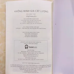 Sách: Khổng Minh Gia Cát Lượng - TG: Dư Đại Cát 751246