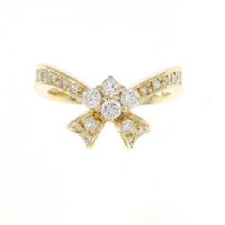 Nhẫn kim cương hình ruy băng K18YG 0.41CT - Hàng hiệu chính hãng 855767