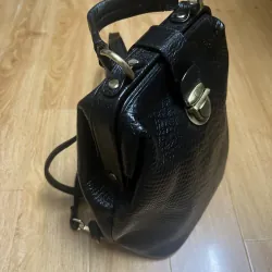 Balo nữ mini 20x25x12 da thật 2hand 996736