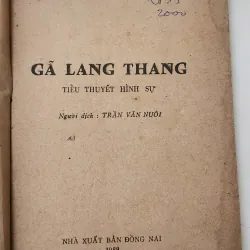 Truyện trinh thám hình sự cổ điển: GÃ LANG THANG (G. Holiday Hall) 759567