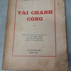 TÀI CHÁNH CÔNG - Cử Nhân Năm Thứ Hai