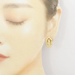 K18YG Bông tai kim cương 0.10CT - Hàng hiệu Chính hãng 871628