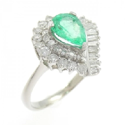 Nhẫn Emerald PT900 1.00CT