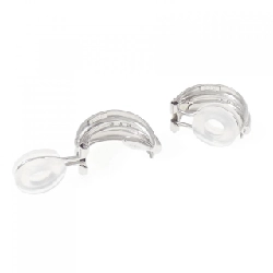 K18WG/K14WG Bông tai kim cương 0.06CT - Hàng hiệu Chính hãng 870622