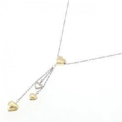 Tiffany 750WG/750YG Dây chuyền - Hàng hiệu Authentic 841230