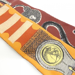 【Sản phẩm chưa sử dụng】Khăn quàng cổ Hermès INVENTAIRE POETIQUE DE BRIDES A BLOC Twilly 064288S 626010