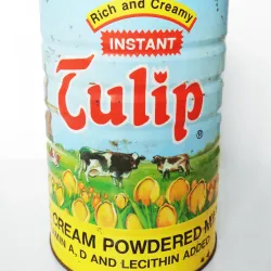Lon sữa bột Tulip xưa