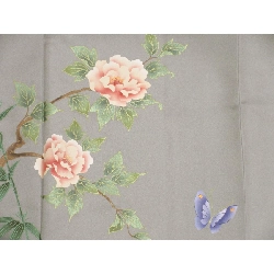 Áo kimono thăm viếng, chế tác vàng Yūzen - Hàng hiệu Authentic 877325