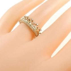 Nhẫn kim cương K10YG Tiara 0.11CT 672125