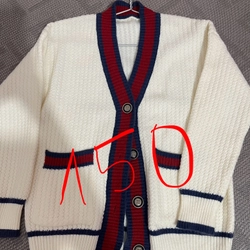 Áo cardigan len trắng  270867