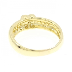 Nhẫn kim cương hoa K18YG 0.50CT 670980