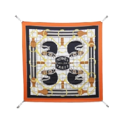 Khăn quàng cổ HERMES SELLIER PARIS