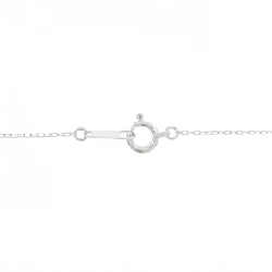 K10WG Solitaire Diamond Necklace - Hàng hiệu Authentic 858242