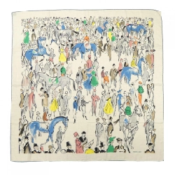 HERMES PADDOK H241228S Khăn choàng - Hàng hiệu Authentic