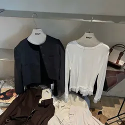 Áo phông bèo nữ form ôm tôn dáng – chất thun co giãn siêu đẹp, dễ phối đồ  653659