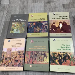 Mỹ thuật vùng miền việt nam. Combo 6 cuốn. 12a1