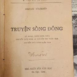 TRUYỆN SÔNG ĐÔNG - Mikhail A.  Sholokhov (Giải Nobel Văn Chương  758127