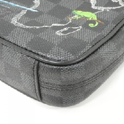 Túi đeo vai Louis Vuitton Damier Graphite Map Danube N40239 612009
