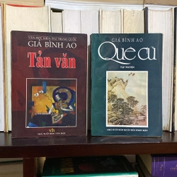 Combo 2 cuốn của nhà văn GIẢ BÌNH AO:  TẢN VĂN - QUÊ CŨ