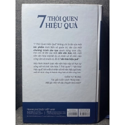 7 thói quen hiệu quả Stephen R Covey 2020 mới 80% góc bìa cứng xấu HPB1105 181646