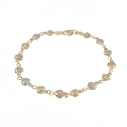 Bông tay hình trái tim ba màu 750 - Hàng hiệu Authentic 871166