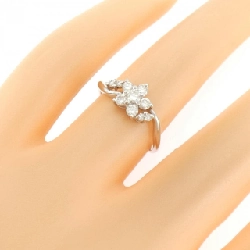 Nhẫn kim cương hoa PT900 0.30CT - Hàng hiệu Authentic 853609