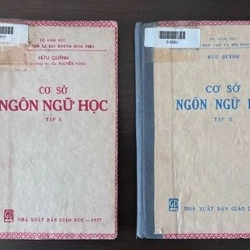 Cơ sở ngôn ngữ học (trọn bộ 2 tập)