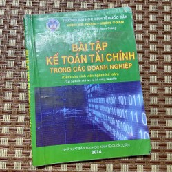 Bài tập kế toán tài chính trong các doanh nghiệp