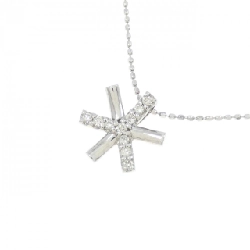 K18WG Dây chuyền kim cương 0.10CT - Hàng hiệu Chính hãng 864283