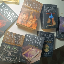 Trọn Bộ Harry Potter tiếng Việt bìa đen 223556