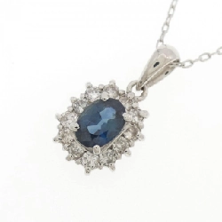 Dây chuyền Sapphire PT900/PT850 0.85CT - Hàng hiệu Chính hãng 856897