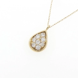 Dây chuyền kim cương K18YG 0.20CT - Hàng hiệu Chính hãng 858152