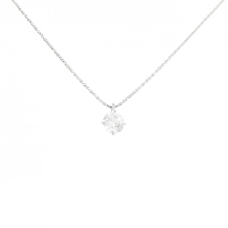 Dây chuyền kim cương Solitaire PT900/PT850 0.324CT - Hàng hiệu Chính hãng