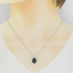 Dây chuyền Blue Topaz PT950/PT850 5.70CT - Hàng hiệu Chính hãng 856923