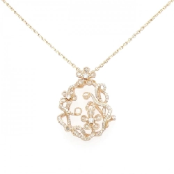 750PG/K18PG Hoa Văn Dây Chuyền Kim Cương 1.08CT - Hàng hiệu Chính Hãng