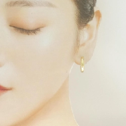 Bông tai 750YG/750WG - Hàng hiệu Authentic 866030