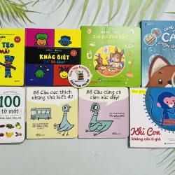 Combo sách ehon cho bé 0-3 tuổi 