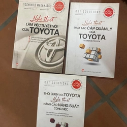 Bộ 3 Sách Bí quyết thành công của doanh nghiệp hàng đầu thế giới - Toyota 312794