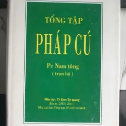 Bộ 2 cuốn Tổng Tập Pháp Cú Nam Tông Và Bắc Tông 655419