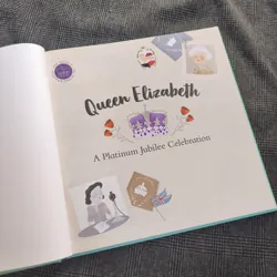 (Bìa cứng, khổ to, tiếng Anh) Queen Elizabeth: A Platinum Jubilee Celebration 695935