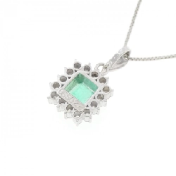 Dây chuyền Emerald PT900/PT850 0.55CT - Hàng hiệu Chính hãng 861941