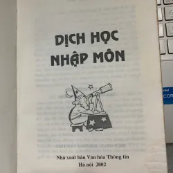 DỊCH HỌC NHẬP MÔN - KHƯƠNG VĂN THÌN 792406
