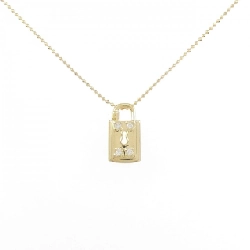 Dây chuyền kim cương K18YG 0.07CT - Hàng hiệu Chính hãng