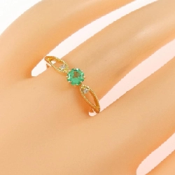 Nhẫn Emerald K18YG 0.28CT - Hàng hiệu Chính hãng 849233
