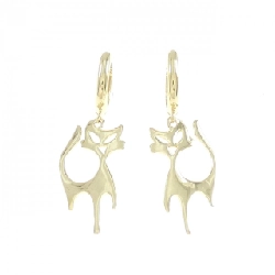 K18YG Bông tai - Hàng hiệu Authentic